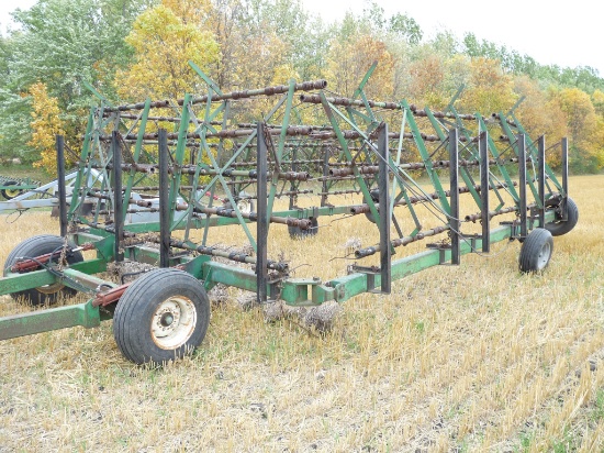 Herman 56' Harrow with Down Pressure Springs