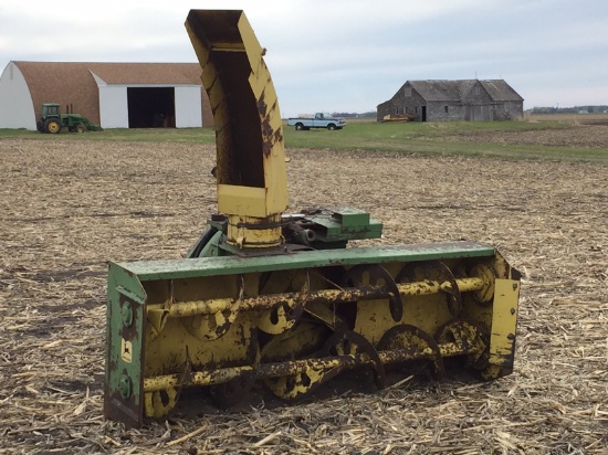 John Deere 270 7' 3 pt Snow Blower