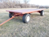 8x15' Steel Flatbed on John Blue Ammonia Wagon