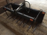 Grapple Bucket for Bobcat Skidsteer