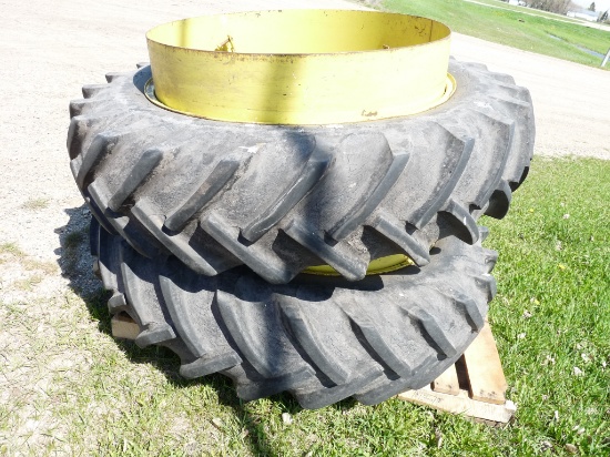 2  12-38" Tractor Tires