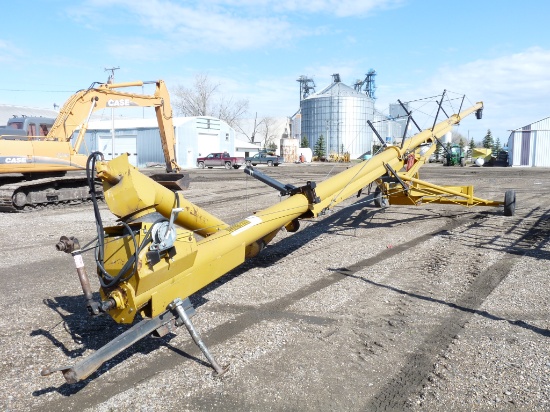 Alloway 10" X 71' Hyd. Swing Out Auger