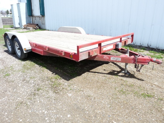 '08 PJ 16' Tandem Axle Car Hauler Trailer