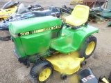 JD 318 Hydro Mower