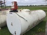 1000 Gal. Fuel Tank w/Gasboy Pump