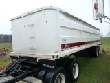 Mid 90's Midland 30' End Dump Trailer