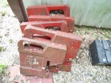 5 Smaller IH Suitcase Weights