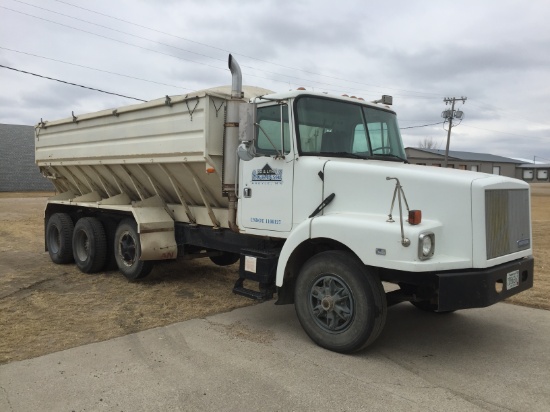 '91 White/GMC Tri Axle Truck