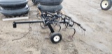 Pull Type 4' Cultivator for ATV with Electric Lift
