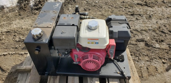Self Contained Hydraulic Unit with 17hp Honda engine