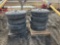 11R 24.5 Tires on Alum Rims