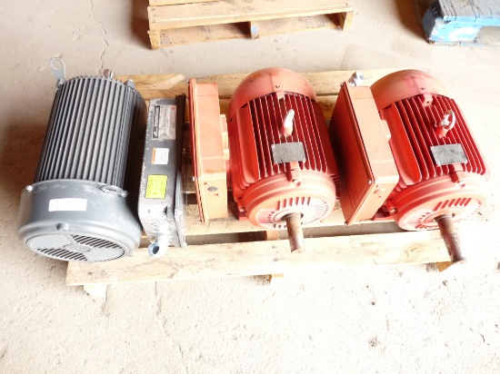 10 HP Electric Motors 1720 RPM, Single Phase