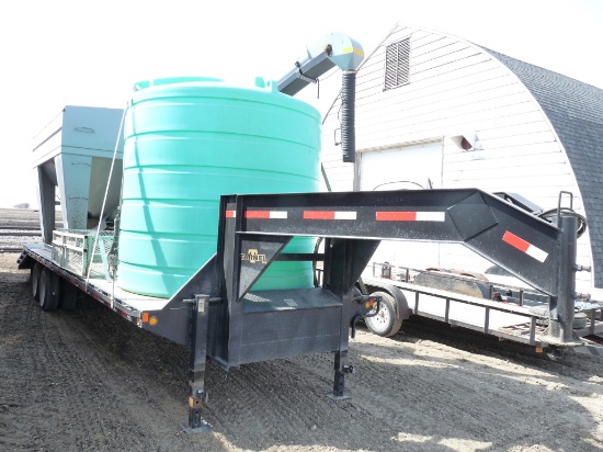 Tarnell 30' Gooseneck Trailer Tandem Axle Duals