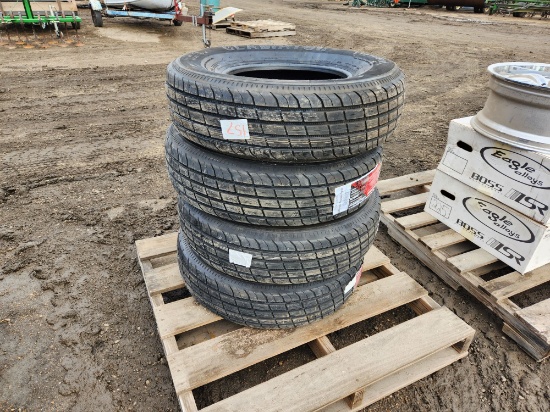 Set of 4 Gladiator 235/80 R16 Tires