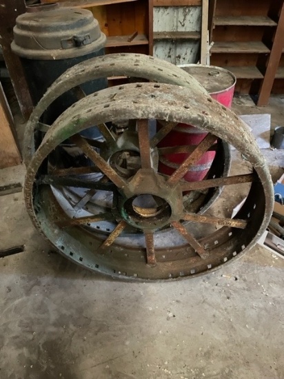 40" Steel Wheels w/o Lugs