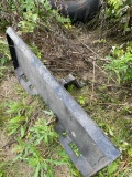 Receiver hitch w/Skid steer mount