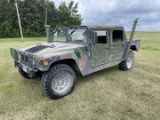 Military Humvee w/soft top. Running Order