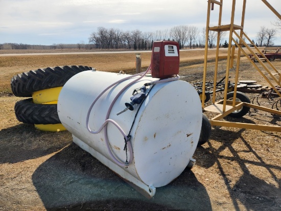 500 Gal. Fuel Tank w/Gasboy Pump