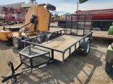 5.5' X 10' Single Axle Utility Trailer