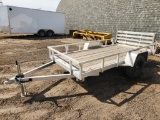 2022 5'X10' Alum. Trlr. w/Folding Ramp