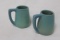 Set of 2 Van Briggle Mugs.
