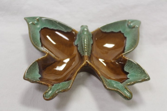 Van Briggle Butterfly Ashtray.