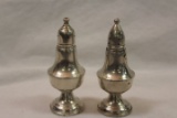 Sterling Silver Salt and Pepper Shakers.