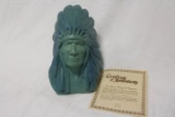 Van Briggle Indian Statue 
