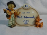 M.I. Hummel Sign - 60 Year Anniversary 1935-1995.