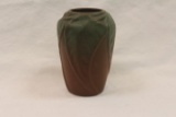 Van Briggle Vase -Leaf Design
