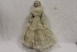 Dolley Madison China Choulder Head Doll.