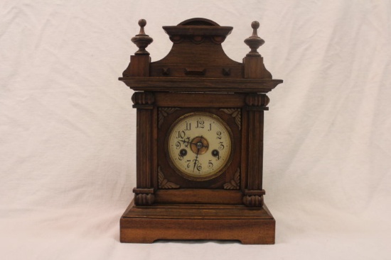 Wood Mantle Clock