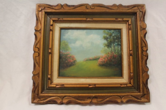 Oil on Canvas "Azalea Gardens"