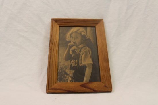 Framed Photo of Shirley Temple