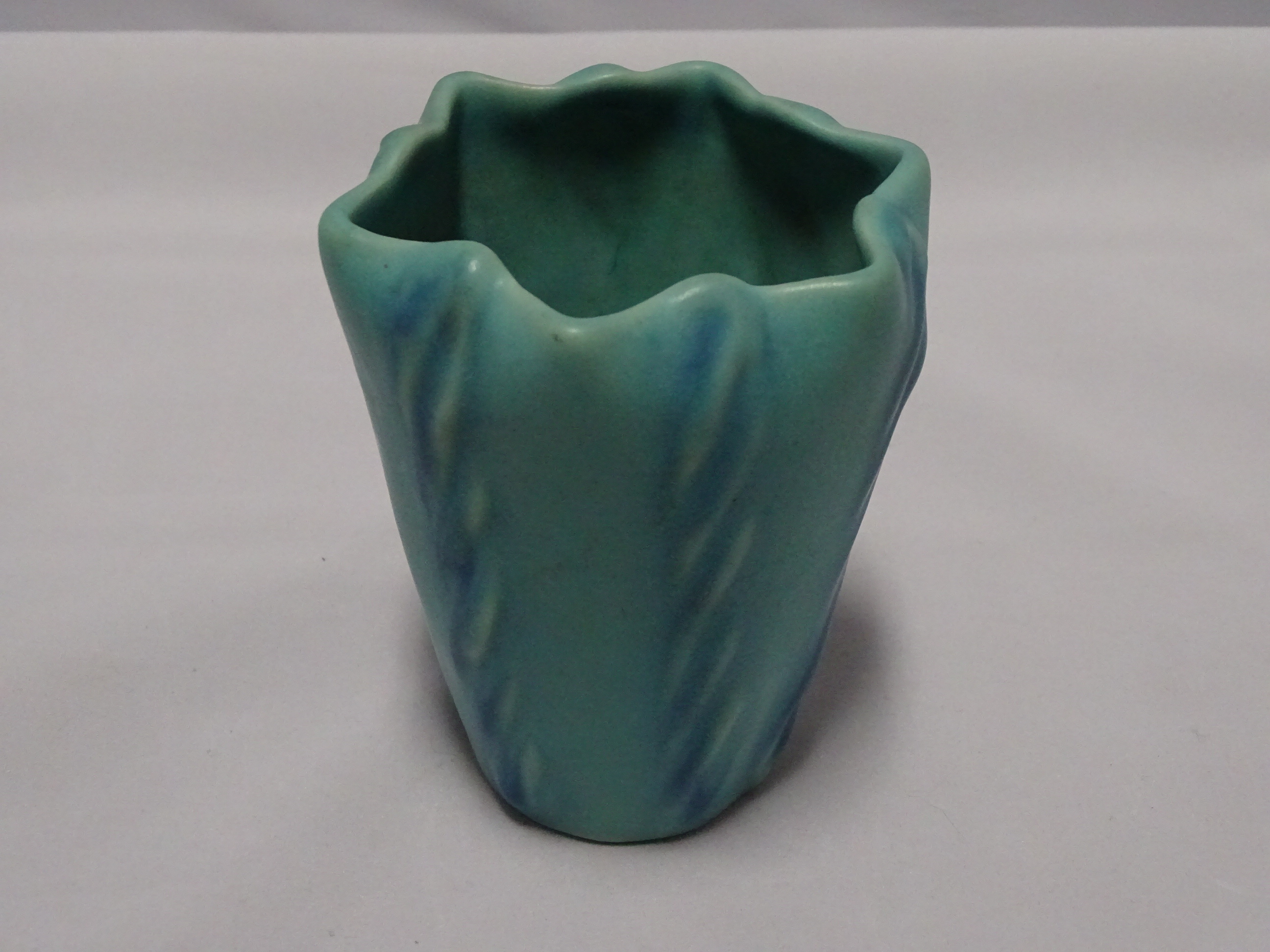 Van Briggle Pottery Vase Ming Blue Art Antiques Collectibles