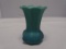 Van Briggle Scalloped Rim Vase in Ming Blue