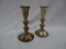 Weighted Sterling Candle Holders, Duchin Creation