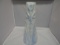 Van Briggle Pottery Large Crocus Vase. Moonglo and Blue Glaze.