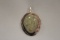 Sterling & White Stone Pendant