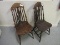 Set of 2 Chairs.