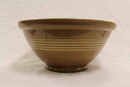 5-Stripe Yellow Ware Bowl