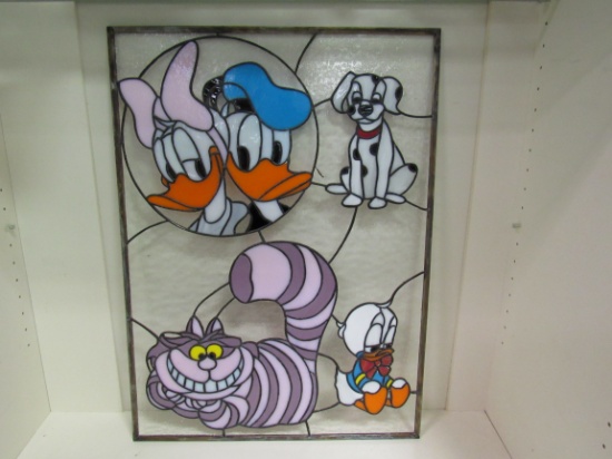 Stained Glass Disney Characters.