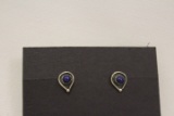 Lapis & Sterling Earrings