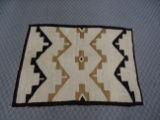 1930's Navajo Handspun Wool Rug