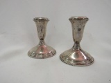 Reed & Barton Weighted Sterling Candle Holder