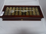 Box Set of NFL Commemorative Coins.