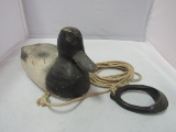 Wood Duck Decoy with Weight