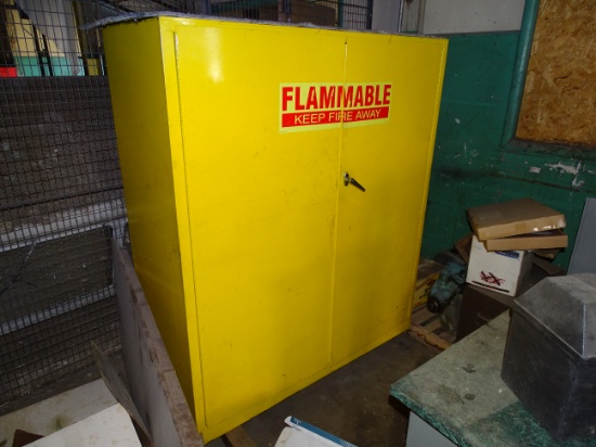 Yellow Flammable Cabinet