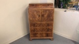 Waterfall Burlwood Dresser