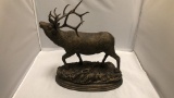 Frank Dougherty Elk Sculpture.